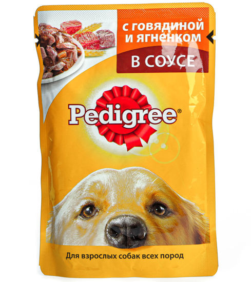 Корм Педигри 85г д/взр говядина/ягненок в соусе