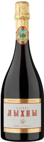 Вино игристое Лыхны 0,75л 12% бел п/сл