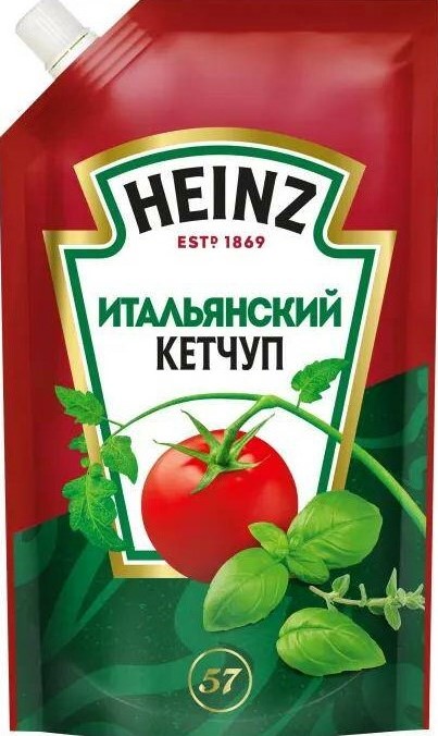 Кетчуп Хайнц 320г итальянский м/у