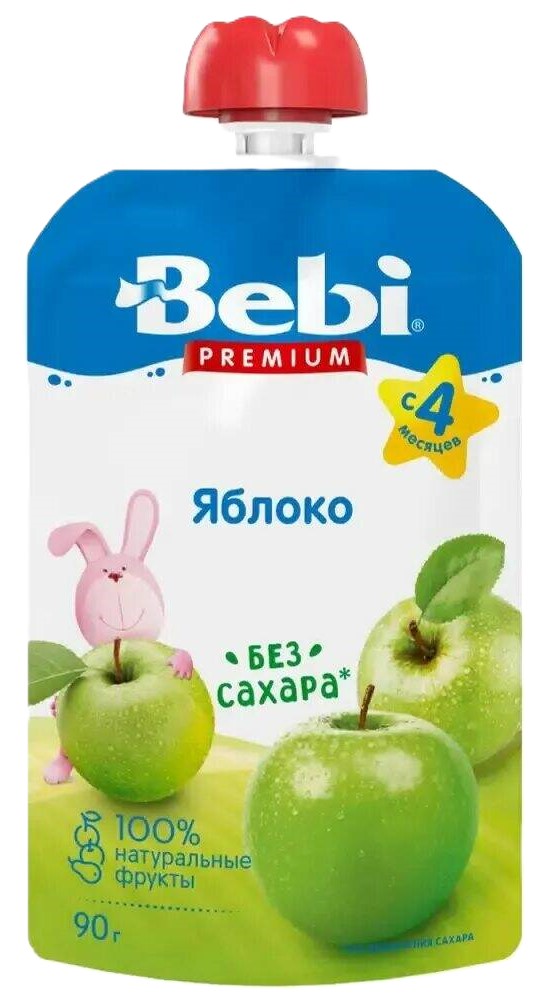 Пюре Беби премиум 90г яблоко