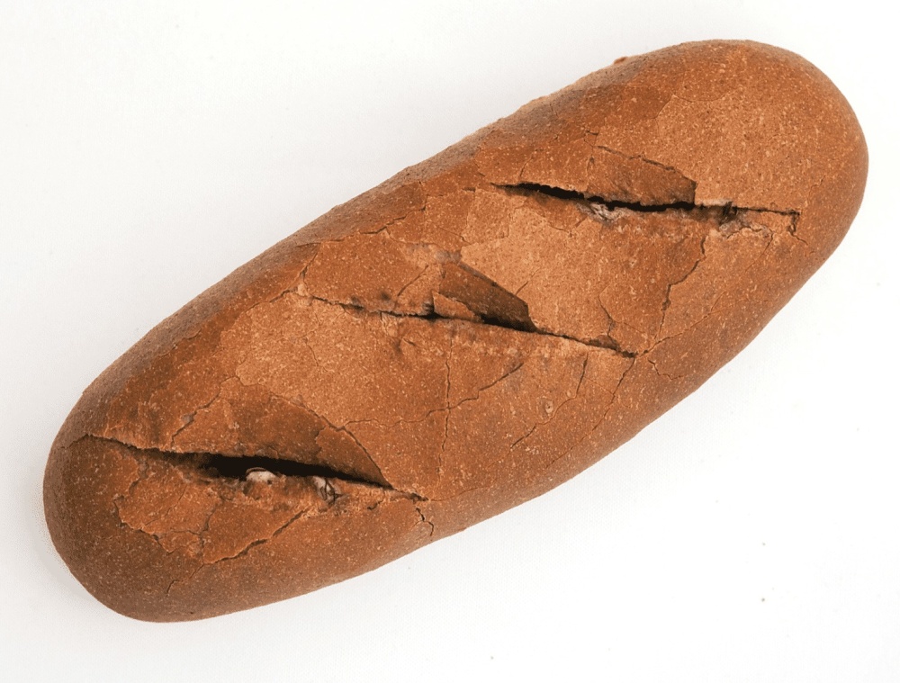 Багет мини с чесноком 160г ржаной