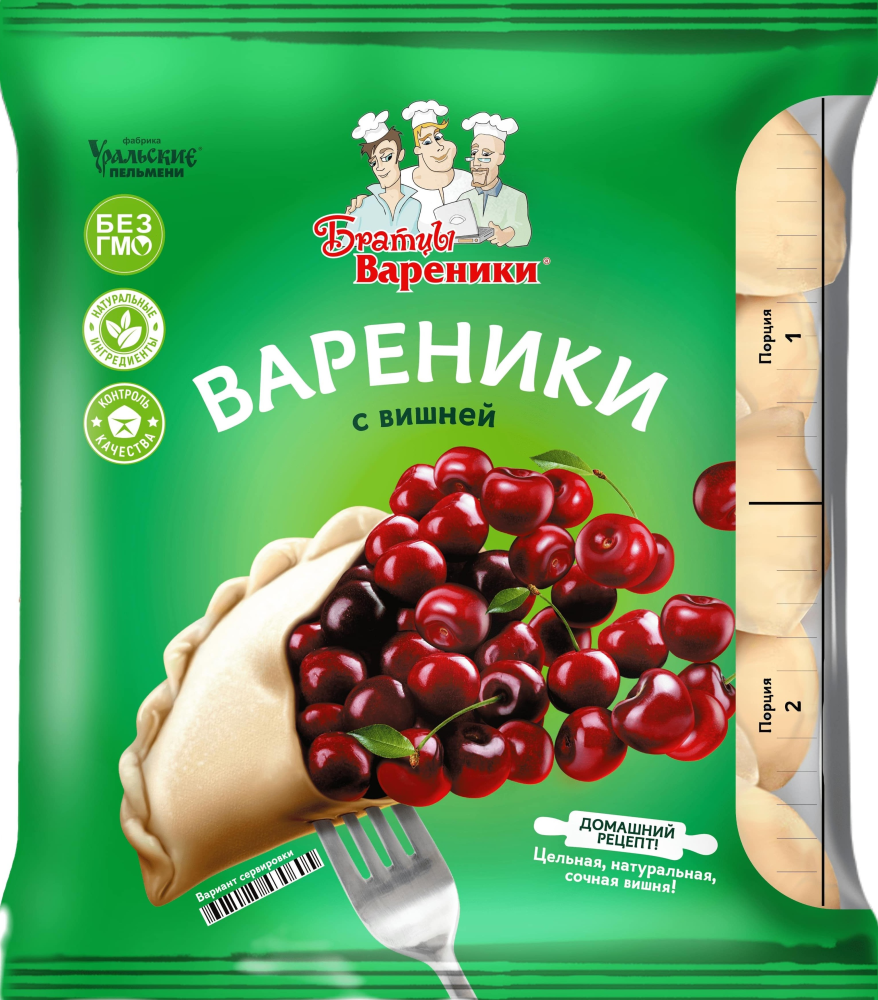 Вареники Братцы 350г вишня 