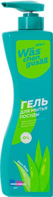 Средство для мытья посуды Море чойс 450мл алоэ вера/Was chen /