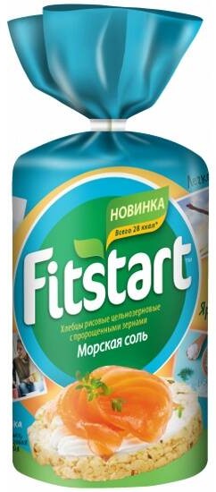 Хлебцы Фитстарт 100г морская соль