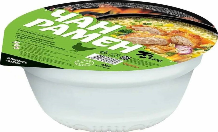 Лапша Доширак Чан рамен 86г курица