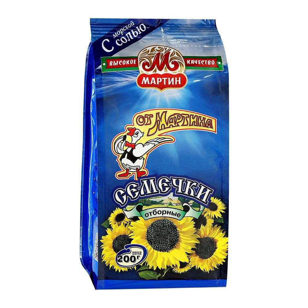 Семечки От Мартина 200г соль