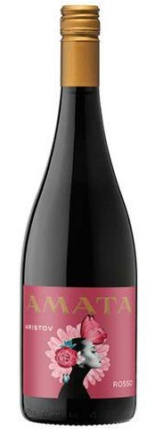 Вино Аристов Амата Россо 0,75л 14% кр сух