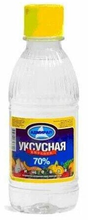 Уксусная кислота Адмирал 70% 0,18л