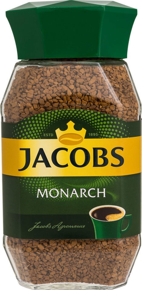 Кофе Якобс Монарх 190г ст