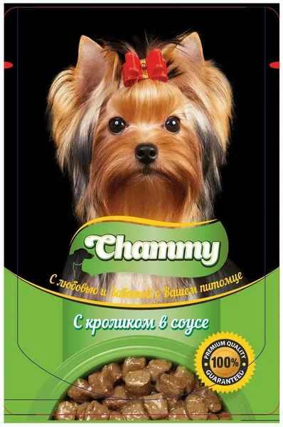 Чамми д/собак 85г кролик в соусе