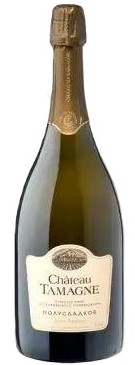 Вино игристое Шато Тамань 10-12%  1,5л бел п/сл  Россия