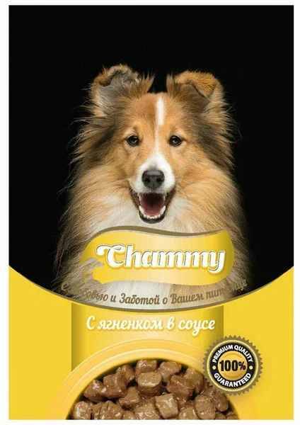 Чамми д/собак 85г ягненок в соусе