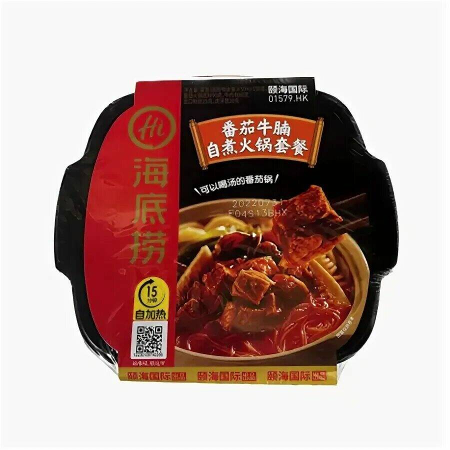 Лапша Хайдилао 267г самовар/томатно-говяжий вкус