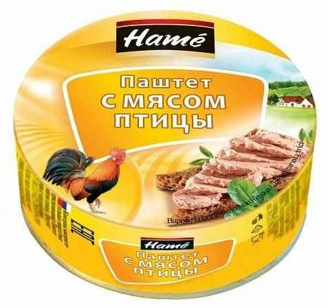 Паштет Хаме 235г с мясом птицы