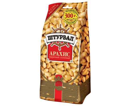 Арахис Штурвал 300г соленый