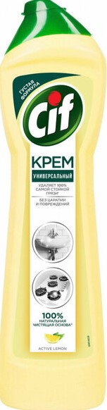 Средство чистящее Сиф лимон крем 500мл