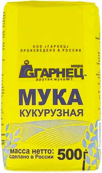 Мука Гарнец 500г кукурузная