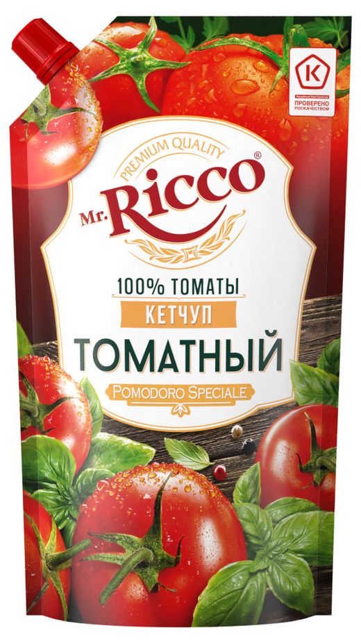 Кетчуп Мистер Рикко 300г томатный