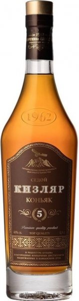 Коньяк Седой Кизляр 5 лет 0,5л 40%