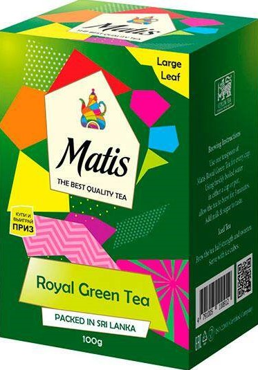 Чай Матис 100гр королевский ШРИ-ЛАНКА