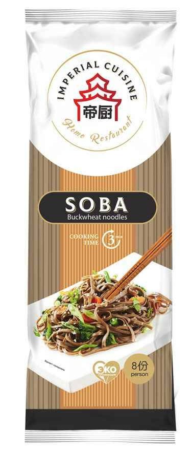 Лапша Сова 400г гречневая соба