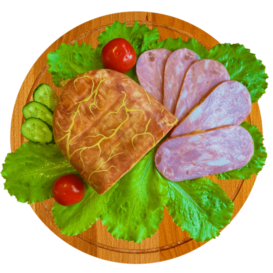 Ветчина Из окорока п/о 1кг Смолмясо