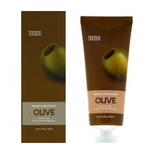 Крем для рук Tenzero 100мл олива Корея