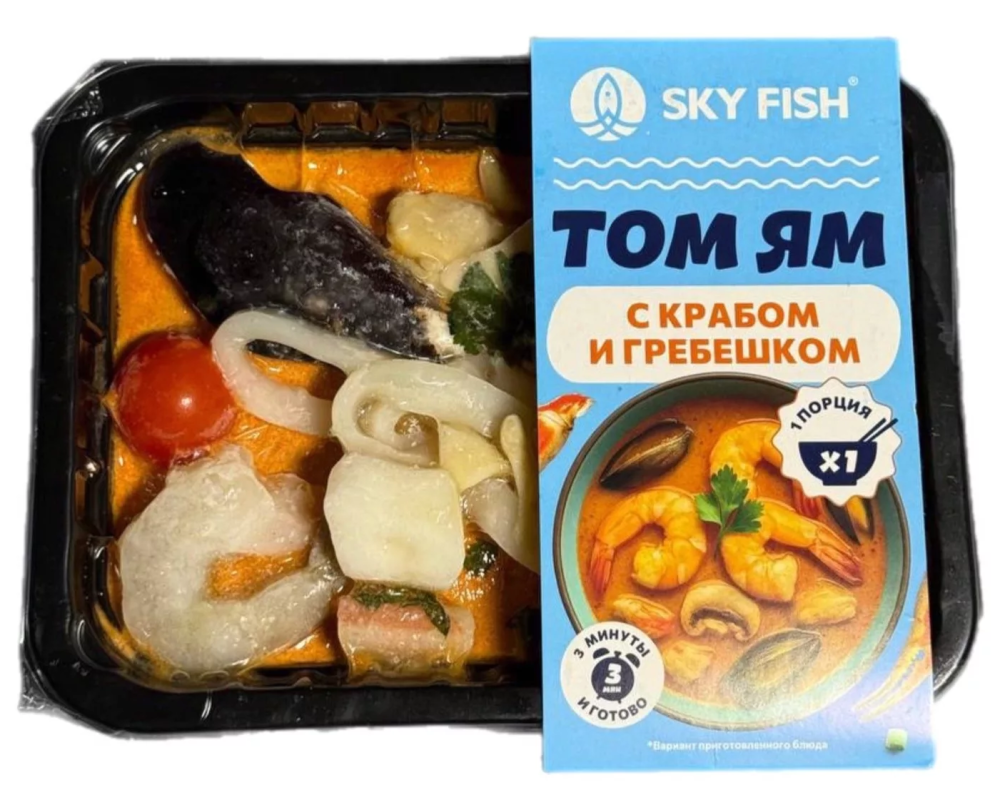 Суп Том Ям Скай Фиш 190г краб/гребешок