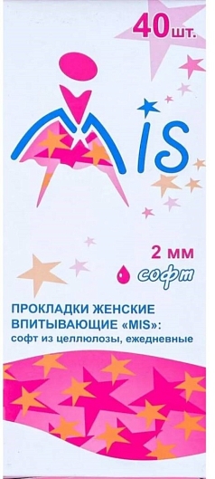 Прокладки Мис ежедн софт 40шт
