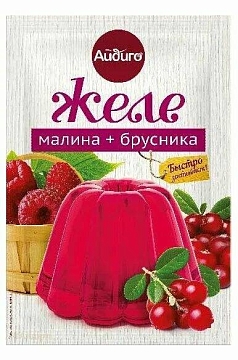 Желе Айдиго 50г брусника+малина