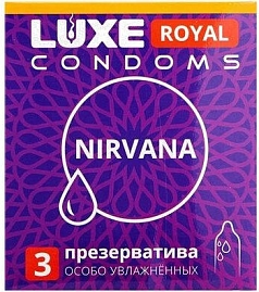 Презервативы Люкс 3шт Нирвана