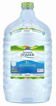 Вода негаз Калинов родник 9л кулер