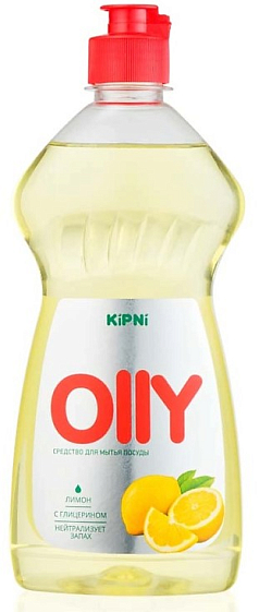 Средство для мытья посуды Кипни Олли 485мл лимон