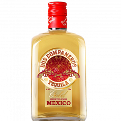 Текила Дос Компаньерос золотая 0,7л 38% 