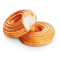 Пирожное Колечки с творогом 300г Мирель