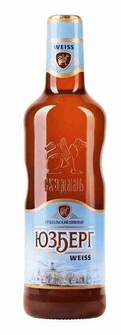Пиво ЮЗБЕРГ Weiss 0,47л 5% светлое ст Суздаль