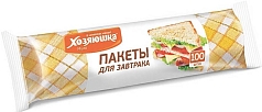 Пакеты для завтрака Хозяюшка 1/100шт