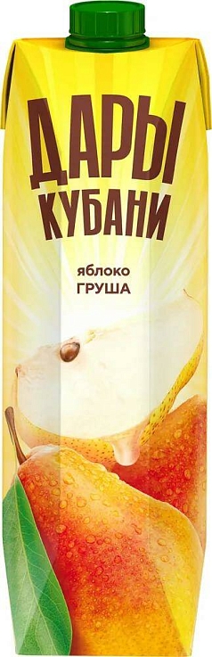 Сок Дары Кубани 0,95л яблоко/груша