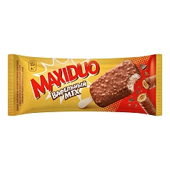 Эскимо Максидуо 63г вафельный микс