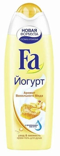 Гель для душа Фа 250мл йогурт/ванильный мед
