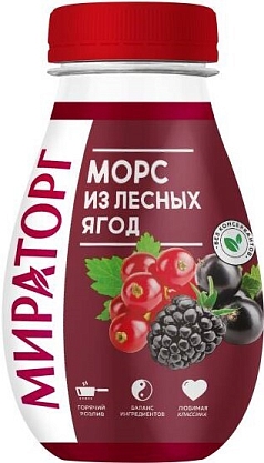 Морс Мираторг 0,37л лесные ягоды