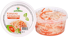Капуста квашеная с морковью Вкуслинка 450г ФЭГ