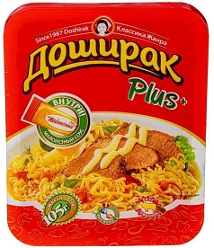 Лапша Доширак Плюс 105г говядина