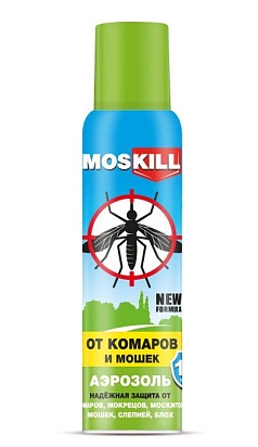 Аэрозоль Москилл от комаров/мошек 150мл