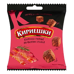 Сухарики Кириешки 40г бекон