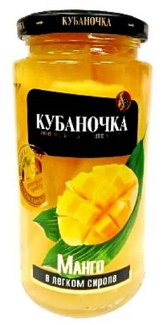 Манго  Кубаночка 520г в сиропе