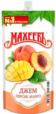Джем Махеевъ 400г персик /манго м/у
