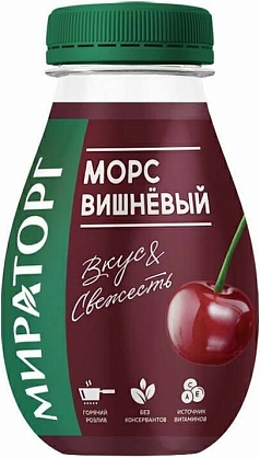 Морс Мираторг 0,37л вишневый