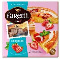 Пирог Фаретти Классико 350г клубничный