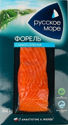 Форель филе-кусок с/с в/у 200г Русское Море